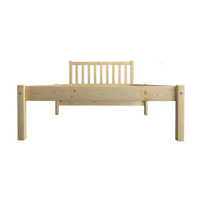 BF-W-B9-BF69-S-WD Oikiture Bed Frame Single Size Wooden Kids Bed