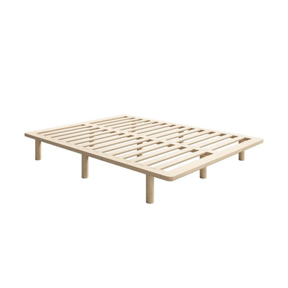 BF-W-C1-KS-WD Oikiture Bed Frame King Single Wooden Bed Base