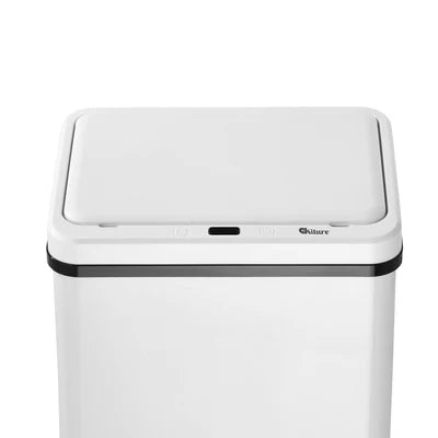 BIN-MT-B1-50L-WH Oikiture 50L Motion Sensor Bin Automatic Rubbish Trash Can Kitchen White