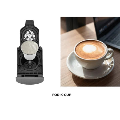 CM-5IN1-A2-BK Vevare 5 in 1 Capsule Coffee Machine 19Bar Nespresso Dolce-Gusto Pod K-Cup Maker