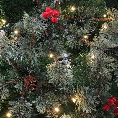 CMT-MORN-WELL-7FT Mazam Christmas Tree 2.1m 7FT LED Light Xmas Trees Decoration Green