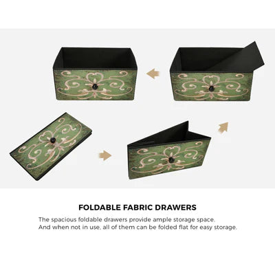 COD-TS-BOHEMI-7D Oikiture 7 Chest of Drawers Fabric Storage Cabinet Tower Dresser Lowboy