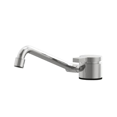 CVC-BF-156-CH Welba Caravan Kitchen Mixer Tap Fold Down Foldable Motorhome Faucet Swivel WELS