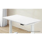 DB-SLIM-14-WH Oikiture Standing Desk Top Adjustable Electric Desk Board Computer Table White