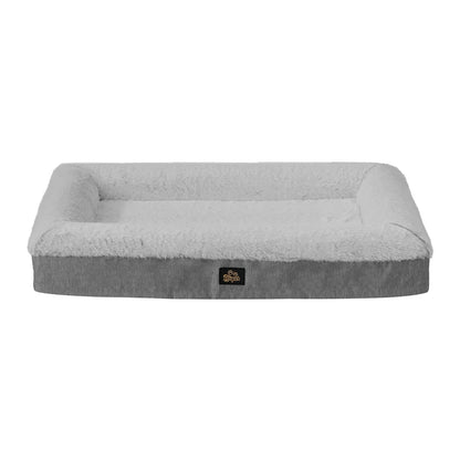 DB-B2-6EGSF-8013-GY Alopet Orthopedic Dog Sofa Beds Pet Cat Calming Mat Washable Removable Medium