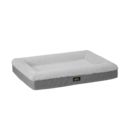 DB-B2-6EGSF-8013-GY Alopet Orthopedic Dog Sofa Beds Pet Cat Calming Mat Washable Removable Medium