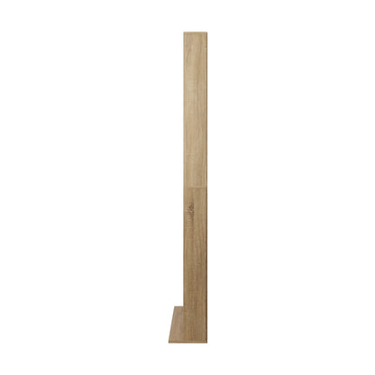 DS-MIDI-WD-AB Display Shelf Bookshelf Bookcase CD DVD Storage Media Stand Rack Oak