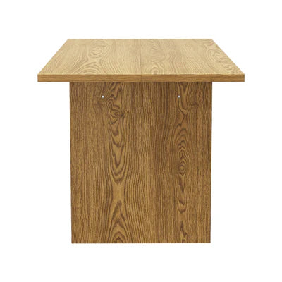 DTB-ALAN180-WD-AB Oikiture 180cm Dining Table Rectangular Kitchen Dining Table Timber Natural