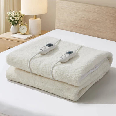 EBK-B-UB-FLEE-D Bedra Electric Heated Blanket Fully Fitted Fleece Underlay Winter Pad Double