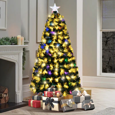 FCMT-DAFF-6FT Mazam Christmas Tree 1.8M 6FT LED Xmas Trees Fibre Optic Multi Colour