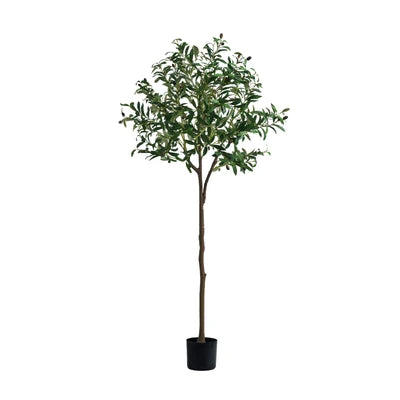 FP-A1-OT-150 Livsip 150cm Artificial Olive Tree Lifelike Faux Potted Plants Home Garden Decor