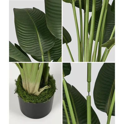 FP-A10-TP-180 Livsip 180cm Artificial Bird of Paradise Plant Fake Palm Tree Home Garden Decor