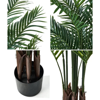 FP-A4-PT-180 Livsip 180cm Artificial Palm Tree Lifelike Faux Potted Plants Home Garden Decor