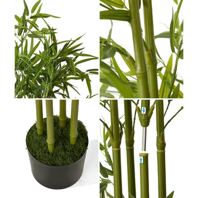 FP-A7-BM-150 Livsip 150cm Artificial Bamboo Tree Realistic Potted Faux Plant Home Decor
