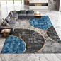 FR-PFW-GEO-A-2838 Oikiture Abstract Geometric Area Rug Washable Low Pile Carpet Decor 280X380cm