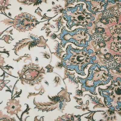 FR-PFW-PER-A-2838 Oikiture Vintage Persian Area Rug Washable Soft Low Pile Carpet 280X380cm