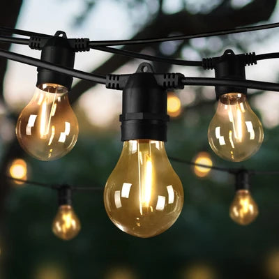 Scratched FSL-A1930-BK Mazam 30M Festoon String Lights LED Christmas Waterproof Wedding Party Outdoor