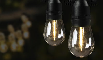 Scratched FSL-S1430-BK Mazam 30M LED Festoon String Lights Christmas Wedding Party Outdoor Waterproof