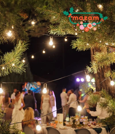Scratched FSL-S1430-BK Mazam 30M LED Festoon String Lights Christmas Wedding Party Outdoor Waterproof
