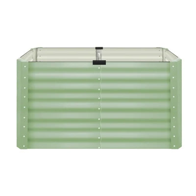 GB-73-12080-GN-2PC Livsip Garden Bed 240x80x73CM Raised Container Vegetable Planter Box Green