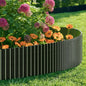 GB-EDGE-200030-BK Livsip Garden Edging 20mx30cm Landscape Lawn Edge Border DIY Fence Steel Black