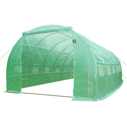 GH-T-6-3-AB Livsip Greenhouse 6MX3M Walk in Green House Tunnel Plant Garden Shed Storage