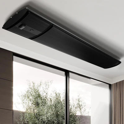 HTR-R-A1N-3200-BK Vevare Strip Heater Radiant Infrared Electric Panel 3200W Remote Control Outdoor