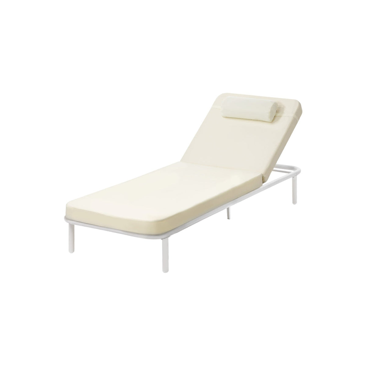 SL-VERI-BE Livsip Sun Lounge Outdoor Lounger Sofa Day Bed Patio Furniture Setting Beige