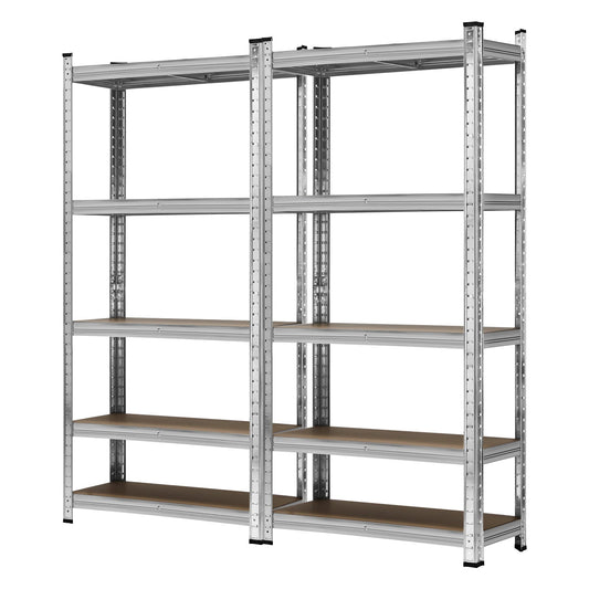WR-A1-S1-SI-2PC Sharptoo Warehouse Shelving Garage Shelves Storage Rack Steel Pallet Shelf1.5mx2