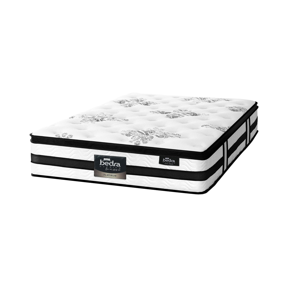 MAT-A10-M908-Q Bedra Queen Mattress Bed 34CM Cool Gel Foam Pocket Spring Medium Firm