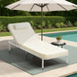 SL-VERI-BE Livsip Sun Lounge Outdoor Lounger Sofa Day Bed Patio Furniture Setting Beige