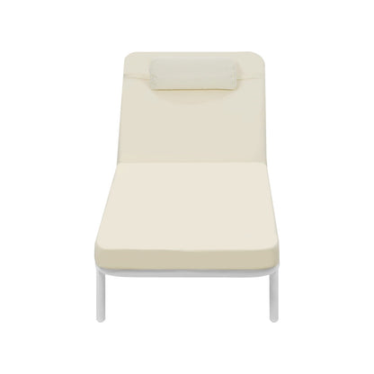 SL-VERI-BE Livsip Sun Lounge Outdoor Lounger Sofa Day Bed Patio Furniture Setting Beige