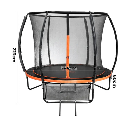 TPL-B-8FT-OR-AB Orange Trampoline