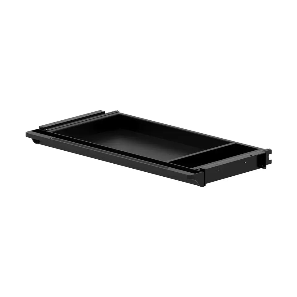 DB-DRAW-PLS-BK Oikiture Under Desk Drawer Pull-Out Drawer Sliding Tray Storage Organizer Black