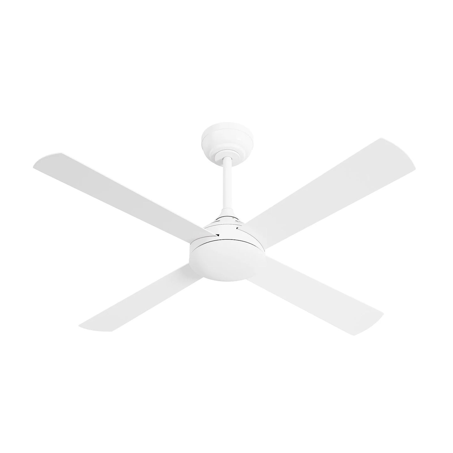 CF-A1-NL-WH Vevare 52'' Ceiling Fan AC Remote Control Timer 4 Blades White