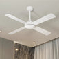 CF-A1-NL-WH Vevare 52'' Ceiling Fan AC Remote Control Timer 4 Blades White