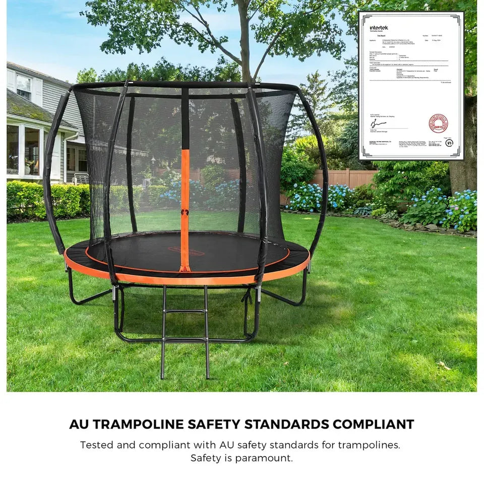 TPL-B-8FT-OR-AB Orange Trampoline