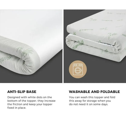 MT-MF-B2-8-D Bedra Memory Foam Mattress 7-Zone 8CM Double