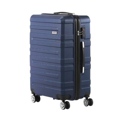 LGS-A1-28-NV Mazam Luggage Set TSA Lock Hard Case Navy