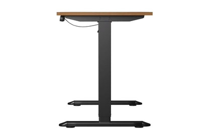 SD-LEG-120M-BK Oikiture 120cm Electric Standing Desk Adjustable Office Table Black