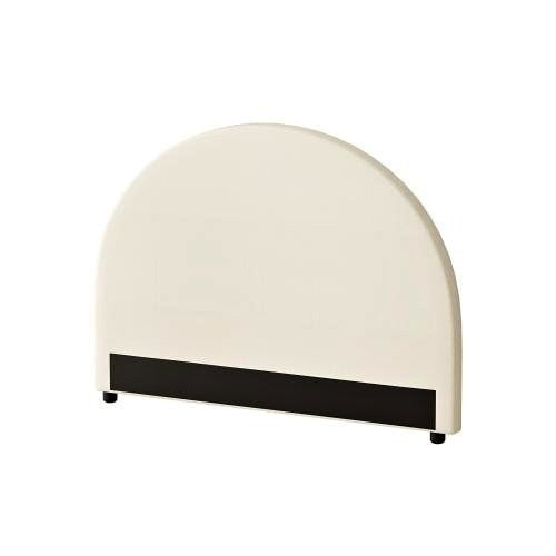 HB-MUNA-D-BG Oikiture Bed Head Double Size Headboard Fabric Beige