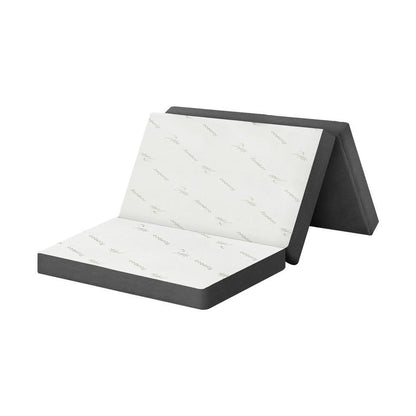 FM-B5-D-BKWH Bedra Folding Foam Mattress Sofa Bed Trifold Sleeping Mat Camping Cushion Double