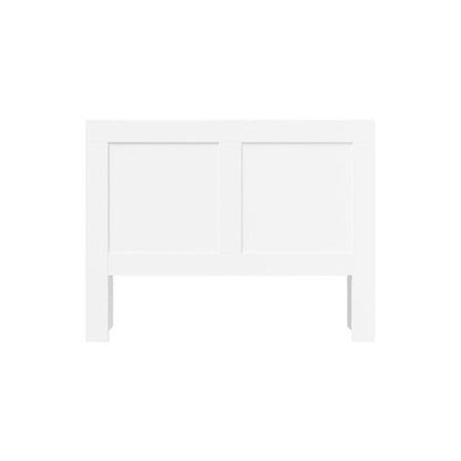 HB-JANE-D-WH-AB Oikiture Bed Head with Shelves Double Size White