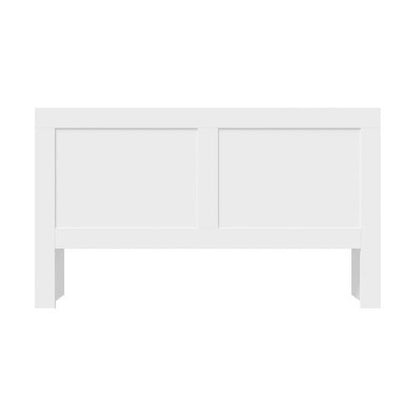 HB-JANE-K-WH-AB Oikiture Bed Head with Shelves King Size White