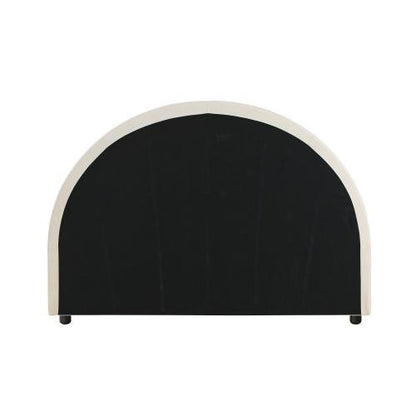 HB-MUNA-S-BG Oikiture Bed Head Single Size Headboard Fabric Beige