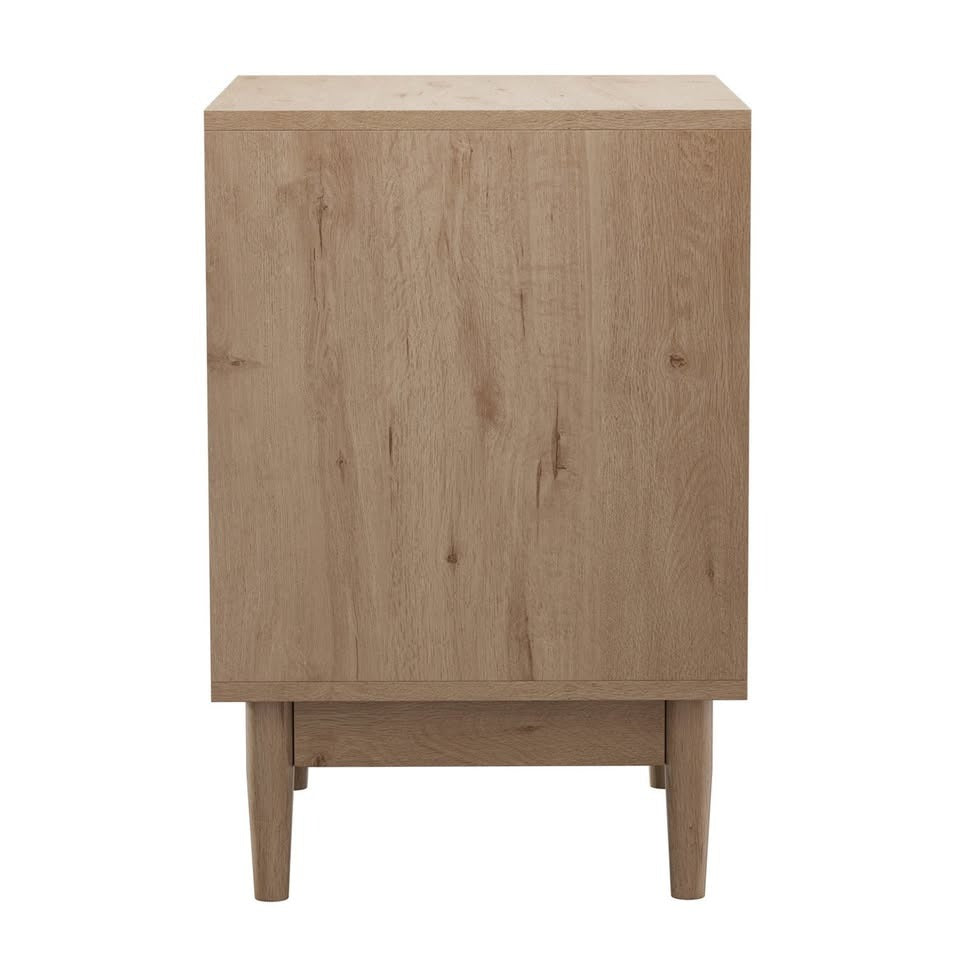 BT-YAKO-3D-WD Oikiture Adrian 3 Drawer Bedside Table