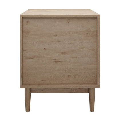 BT-YAKO-3D-WD Oikiture Adrian 3 Drawer Bedside Table