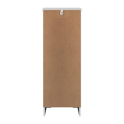SB-HAMP-L3D-WH Oikiture Storage Cabinet Hallway Sideboard Hamptons Furniture - White