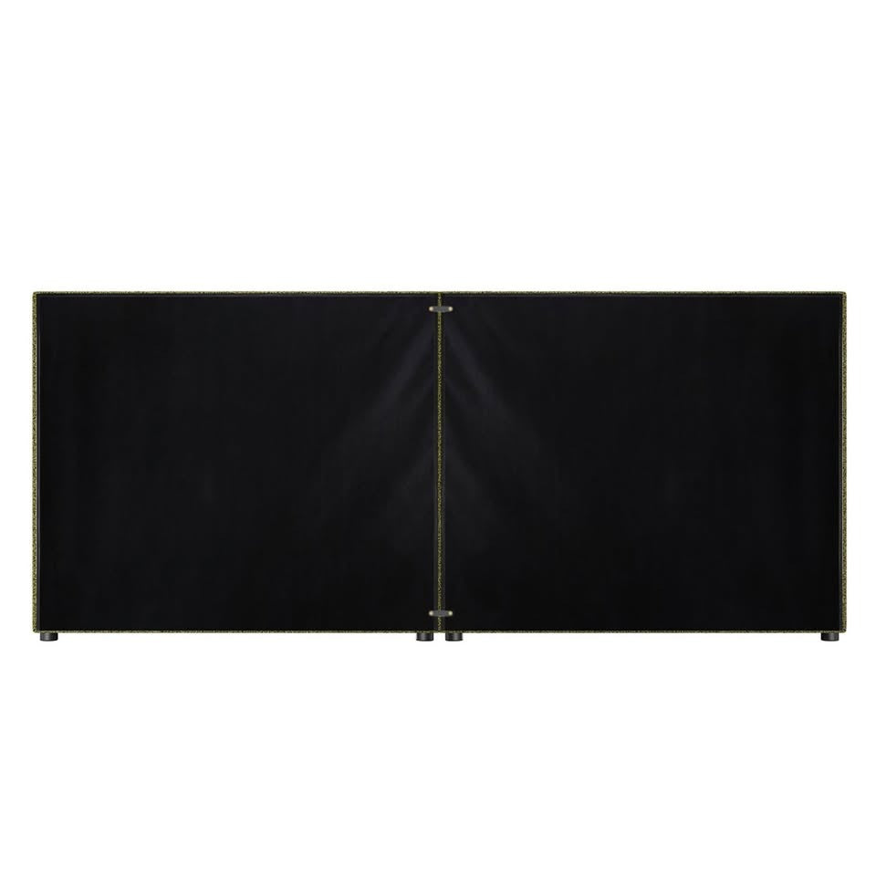 HB-EDDI-SP-GN Oikiture Bed Frame Headboard King Single Size Head Bedhead Green Boucle