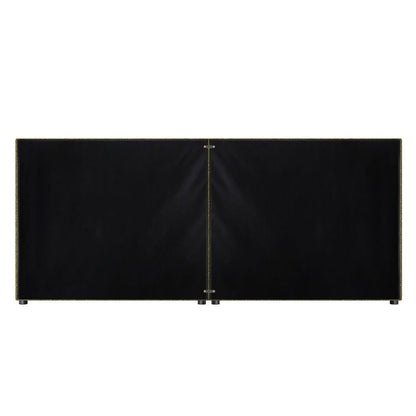 HB-EDDI-SP-GN Oikiture Bed Frame Headboard King Single Size Head Bedhead Green Boucle